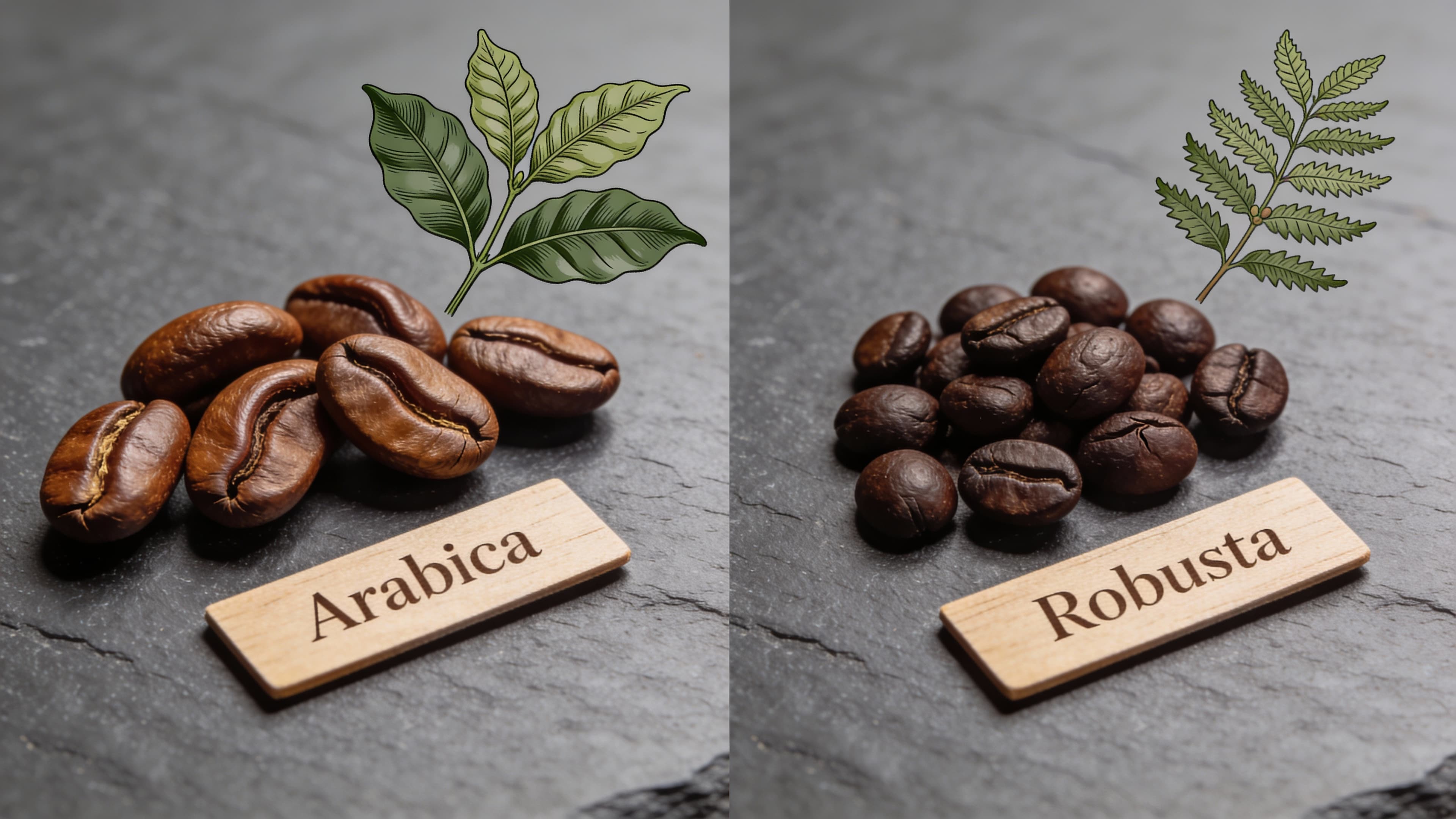 Arabica vs. Robusta: Der große Vergleich