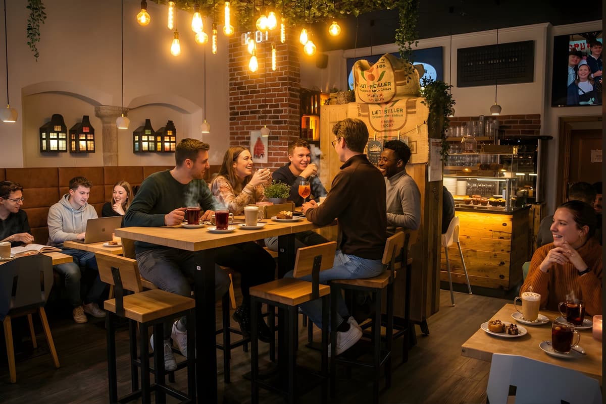 Edelweiss Café Einrichtung