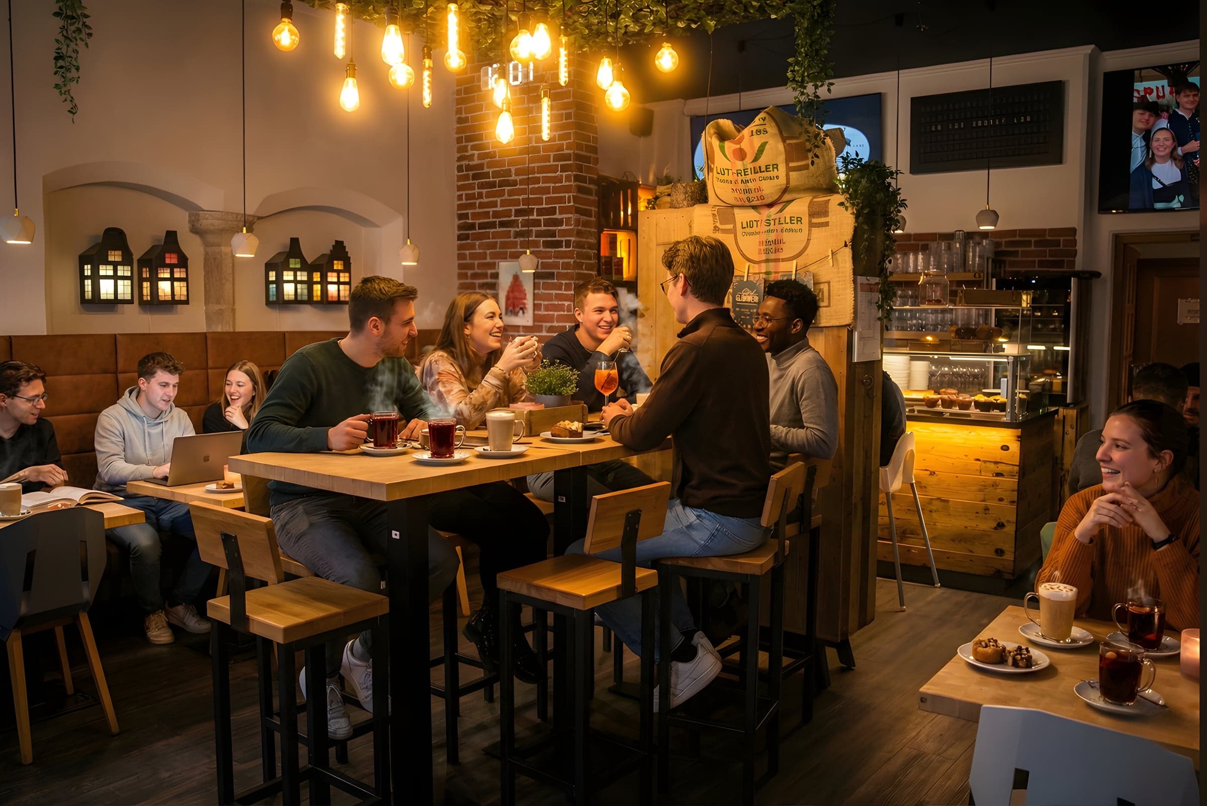 Edelweiss Café Einrichtung
